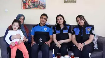 Polis Üniformasına Kavuşan Ahmet Arif'in Mutluluğu