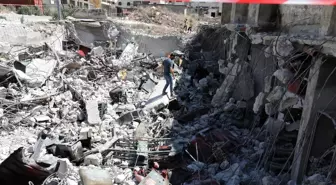 İsrail'in Nablus'taki Mülteciler Kampında Yıkım Faaliyetleri