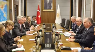 Bakan Güler, İngiltere Büyükelçisini ve BAE Systems Genel Müdürünü Kabul Etti