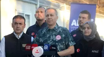 Bakan Yerlikaya: 'Bilecik'te 360 hektar tarım alanının zarar gördüğünü tespit ettik'