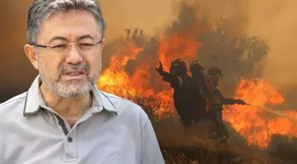 Bakan Yumaklı: Çeşme'deki yangın kontrol altına alındı