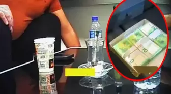 Başkan yardımcısının baklava kutusundaki 110 bin Euro'luk rüşveti aldığı anlar kamerada