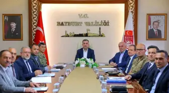 Bayburt'ta 15 Temmuz ve Dede Korkut Şöleni Hazırlıkları Değerlendirildi