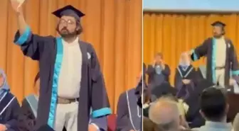 Mezuniyet töreninde diploma yırtan Doruk Dörücü serbest bırakıldı