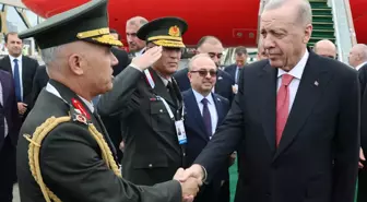Cumhurbaşkanı Erdoğan, Azerbaycan'da / Video eklendi