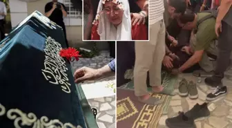 Düşen uçakta hayatını kaybeden pilot son yolculuğuna uğurlandı, oğlu fenalaştı