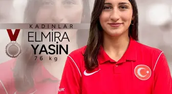 Elmira Yasin, U20 Avrupa Güreş Şampiyonası'nda Bronz Madalya Kazandı