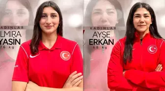 Elmira Yasin ve Ayşe Erkan, U20 Avrupa Güreş Şampiyonası'nda Bronz Madalya Kazandı