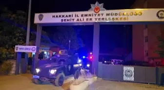 Hakkari'de Kapsamlı Asayiş Uygulaması Düzenlendi