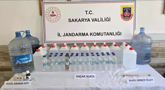 Sakarya'da Kaçak İçki Üreten Şahıs Yakalandı