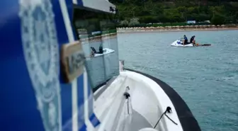 Samsun'da Deniz Polisleri Boğulma Vakalarına Karşı Teyakkuzda