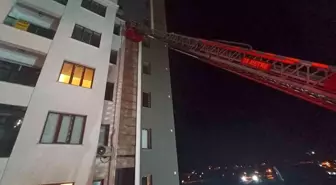 Mardin'de Apartman Dairesinde Yangın Çıktı