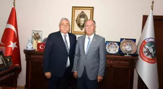 TESK Genel Başkanı Palandöken, Erzurum Esnaf ve Sanatkarlar Odasını Ziyaret Etti