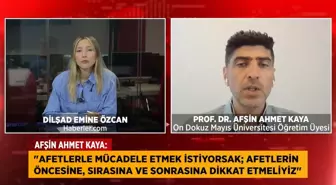 Prof. Dr. Afşin Ahmet Kaya: 'Yangınla Mücadele Kriz Anından Önce Başlamalı'