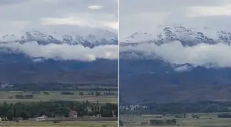 Temmuz ayında kar sürprizi! Yaz görmeden kış geldi