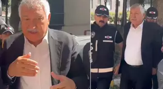 Adana Büyükşehir Belediye Başkanı Zeydan Karalar'ın gözaltına alındığı anlar