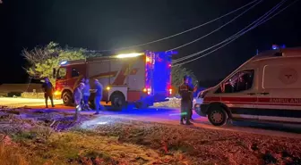Haymana'da Tırın Elektrik Tellerine Takılması Sonucu Trafo Patladı
