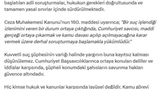 Adalet Bakanı Yılmaz Tunç'tan Yargı Denetimi Vurgusu