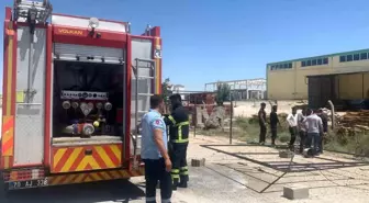 Karaman'da Kereste Yangını Kontrol Altına Alındı