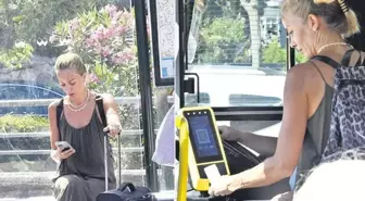 Bade İşçil tatile toplu taşıma ile gitti