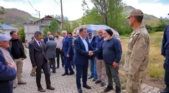 Bayburt Valisi Eldivan, Suludere Köyü Sakinleriyle Buluştu