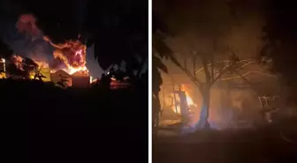 Yalova'da tarım işletmesinde yangın! 2 itfaiyeci yaralandı