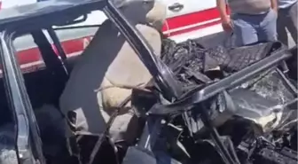 Polatlı'da Kafa Kafaya Çarpışma: 1 Ölü, 4 Yaralı