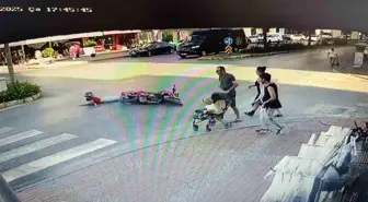 Antalya'da 1 Saatte İki Motosiklet Kazası: 1 Yaralı