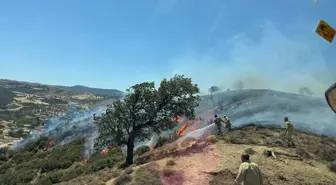 Çanakkale'de Maki Yangını: Ekipler Mücadele Ediyor