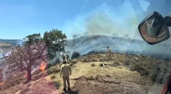 Çanakkale Ayvacık'taki Yangına Hızlı Müdahale