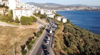 Bursa'da Yoğun Trafik: Gemlik ile Kumla Arası Durma Noktasına Geldi