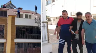Şehir şehir dolaşıp 200'den fazla kez çatıya çıktı, para alıp indi