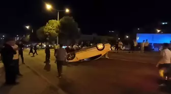 Kahramanmaraş'ta Otomobil Takla Attı, Sürücü Ağır Yaralı