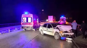 Kırıkkale'de Otomobil Kazası: 4 Yaralı