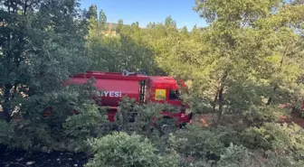 Ilgın'da Orman Yangını Kısa Sürede Söndürüldü