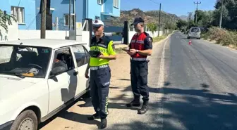 Köşk'te Trafik Güvenliği İçin Şok Uygulama