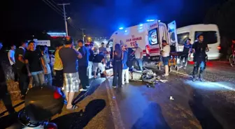 Didim'de Motosiklet ve Otomobil Çarpıştı: Baba Yürekleri Dağladı