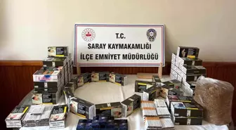 Tekirdağ'da Kaçakçılık Operasyonu: 13 Bin Doldurulmuş Makaron Ele Geçirildi