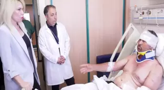 Aslanın pençesinden kurtulan Süleyman Kır dehşeti anlattı: Boynunu sıkmasam beni gırtlaklayacaktı