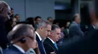Bakan Fidan: Filistin Halkının Dramı Çok Taraflılığın Merkezinde