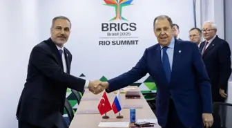 Dışişleri Bakanı Hakan Fidan, BRICS Zirvesi'nde Lavrov ile Görüştü