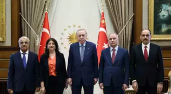 Cumhurbaşkanı Erdoğan, DEM Heyetini kabul etti