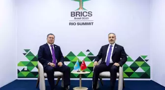 Dışişleri Bakanı Hakan Fidan, Brezilya'da Kazakistan Dışişleri Bakanı ile Görüştü