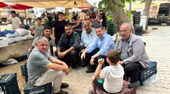 AK Parti Adıyaman İlçe Başkanı Esnafla Bir Araya Geldi