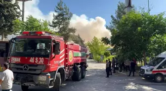 Gaziantep'te Halı Fabrikasında Yangın Çıktı