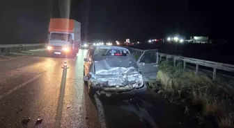 Kırıkkale'de Trafik Kazası: 2 Yaralı