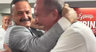 Kırkpınar'da karşılaşan Ağıralioğlu ve İnce güreşe tutuştu