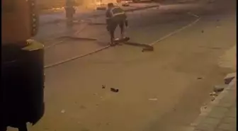 Batman'da Düğün Malzemeleri Satan İş Yerinde Yangın Çıktı