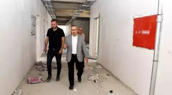 Eskişehir'de Emek Anadolu Lisesi İnşaatı Devam Ediyor