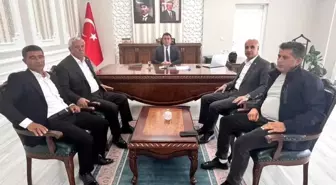Patnos İlçesi Kaymakamı Dertlioğlu'na Hayırlı Olsun Ziyareti
